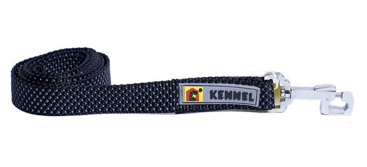 Kennel Premium Reflective Nylon Dog Leash – Lightweight & Durable Leash for Small Dogs (Premium All Over Reflective Nylon Leash) - Kennel