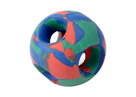 Kennel Rubber Disco Ball | Durable Interactive Chew Toy for Dogs