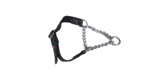 Kennel Paws Printed Nylon Chain Dog Collar (3MM) - Kennel
