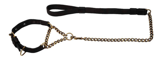 Kennel Premium Nylon & Brass Chain Martingale Training Set – No.2 (3 mm)