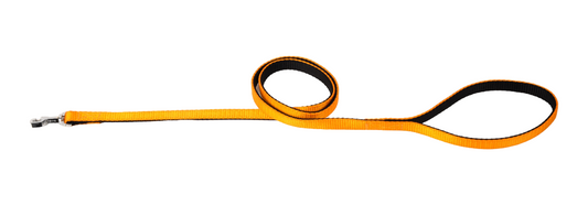 Kennel Soft Two-Color Nylon Dog Leash – 1.25 Inch Wide, Durable & Comfortable Grip - Kennel