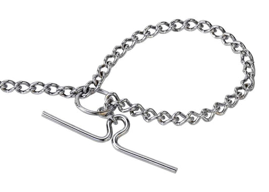 Kennel M.S. Tie Chain No.3 (2.5 mm) | Heavy-Duty Mild Steel Tie-Out Chain for Dogs