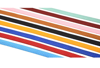 Kennel Soft Nylon Chain Martingale Collar No.3 – 3/4" Gentle Training Collar with 2.5mm Steel Chain