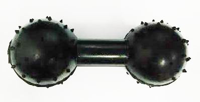 Kennel Tuff Rubber Musical Dumbbell Dog Toy – Durable & Squeaky Chew Toy