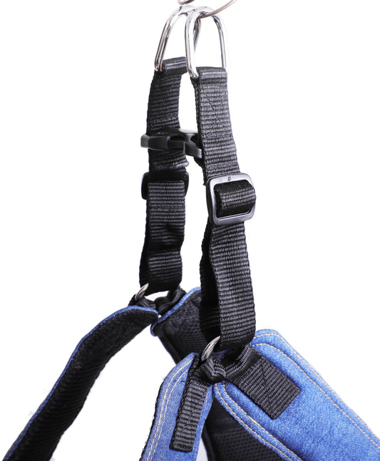 Kennel Denim Adjustable Dog Harness | Stylish, Breathable & Comfortable Fit - Kennel