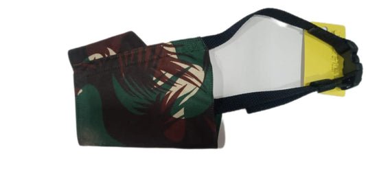 Kennel Nylon Army Muzzle Set – Adjustable & Breathable Dog Muzzle