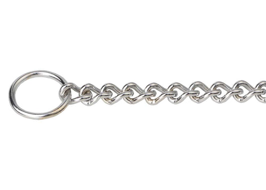 Kennel Revolving Chain Collar | Tangle-Free Stainless Steel Training Collar