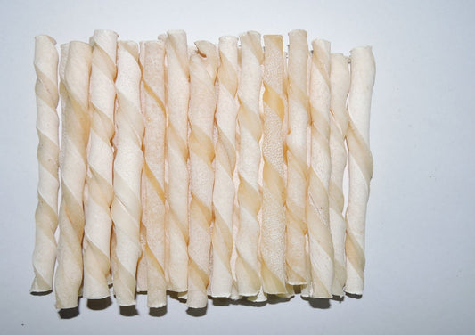 Kennel Twisted Chew Sticks | Natural Rawhide Dental Treats for Dogs