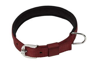 Kennel Padded Nylon Collar | Soft Comfort Everyday Dog Collar - Kennel
