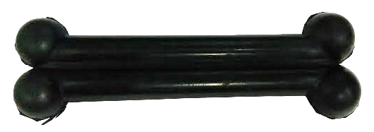 Kennel Tuff Rubber Play Bone | Durable Chew Toy for Dogs