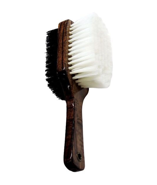 Kennel Premium Cat Brush – Dual-Sided Wooden Handle Grooming Brush