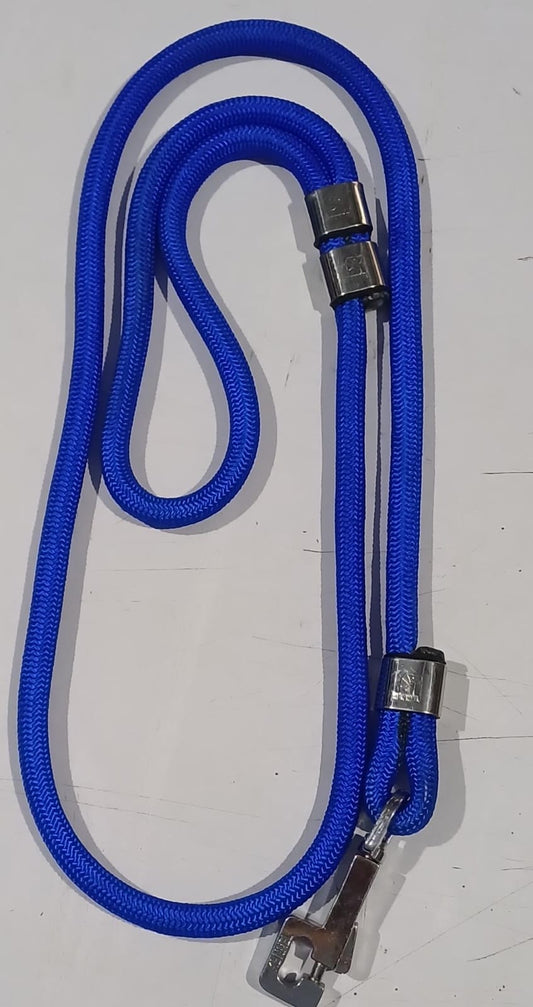Kennel Heavy-Duty Rope Leash for Dogs – X Thick with Metal Clamps (Single Lead)