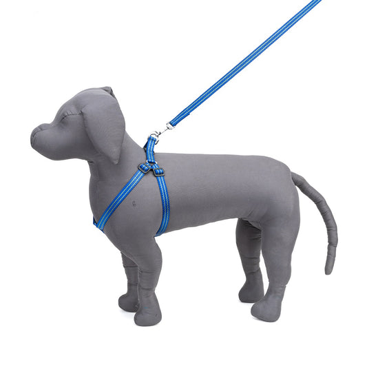 Kennel Nylon Pattern Adjustable Dog Harness