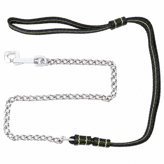 Patterned Nylon Chain Dog Leash – 2.5mm M.S. Chain