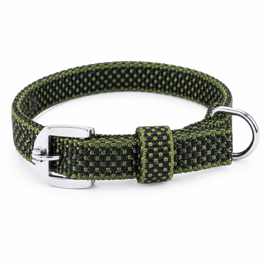 Kennel Nylon Dotzy Dog Collar – Soft & Adjustable