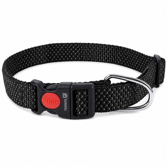 Kennel Reflective Dog Collar – Adjustable Nylon