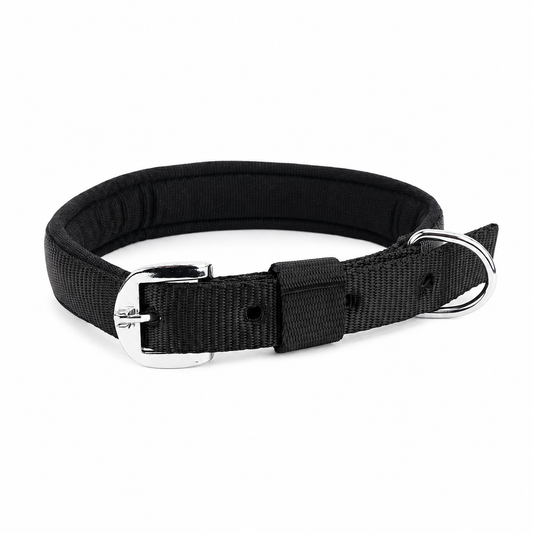 Dog Padded Collar – Soft Nylon, Adjustable | Kennel