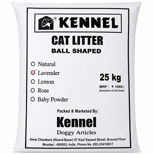 Kennel Ball-Shaped Clumping Cat Litter – 25 kg