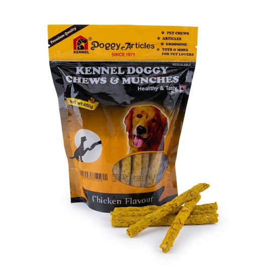Kennel Premium Doggy Munches Chicken Flavor Chewy Dog Treats