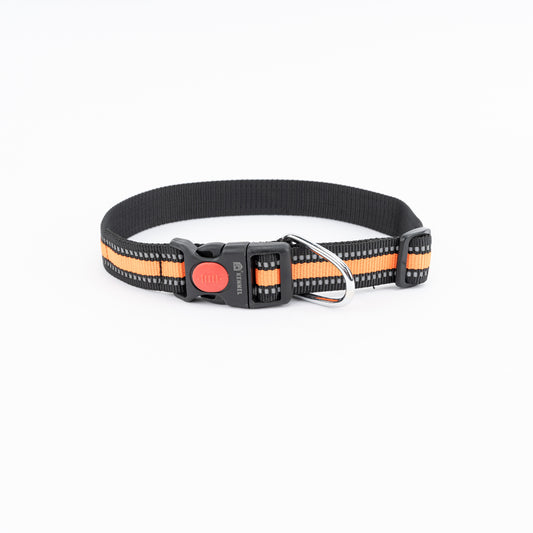 Kennel Reflective Adjustable Nylon Dog Collar – Lightweight Safety Collar