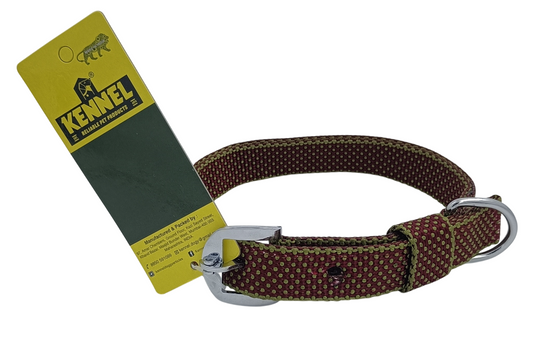 Kennel Nylon Dotzy Dog Collar – Lightweight Adjustable Nylon Collar (Assorted Colors) - Kennel