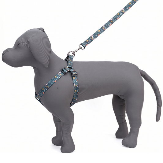 Kennel Printed Adjustable Dog Harness
