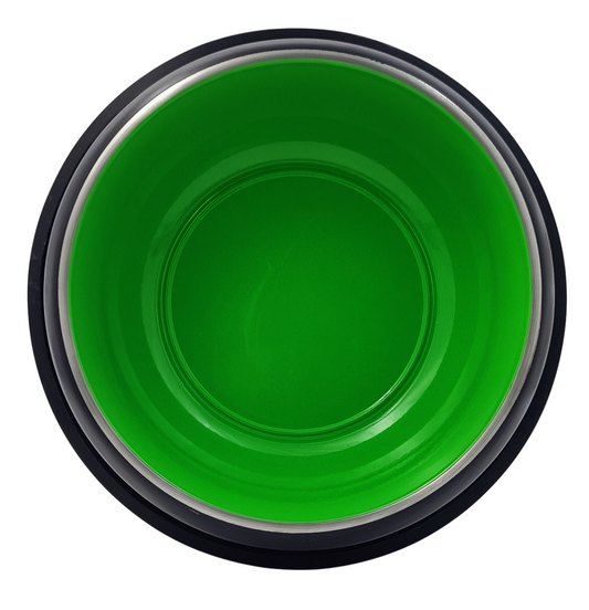 Kennel Anti-Skid Double Colour Stainless Steel Pet Feeding Bowl