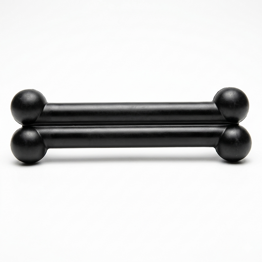 Kennel Tuff Rubber Play Bone | Durable Chew Toy for Dogs