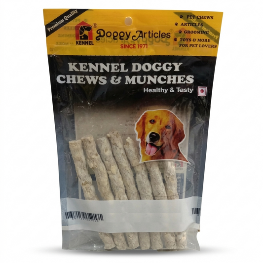 Kennel Chews & Munches Healthy & Tasty Premium Dog Treats | Natural Rawhide Sticks