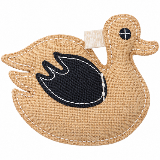 Jute Duck Toy