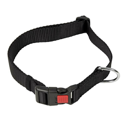 Kennel Soft Nylon Adjustable Click Lock Collar (1/2") – Lightweight, Durable & Secure Dog Collar