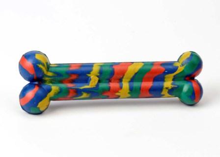 Kennel Rubber Play Bone Shaped Toy | Durable, Colorful Chew Toy for Dogs