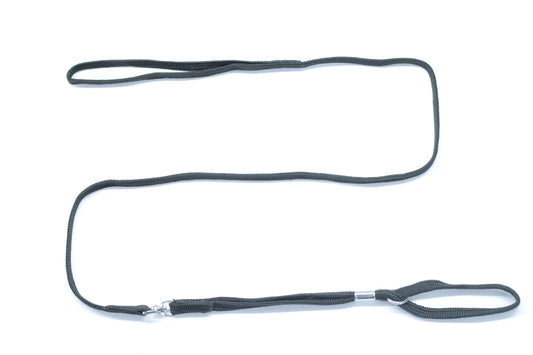 Kennel Tubular Nylon Show Leash – Lightweight Training & Handling Lead