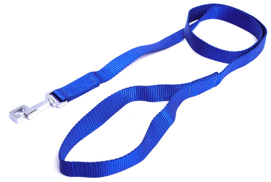 Kennel Soft Nylon Leash (1") – Heavy-Duty Comfortable Dog Walking Lead | Strong & Durable