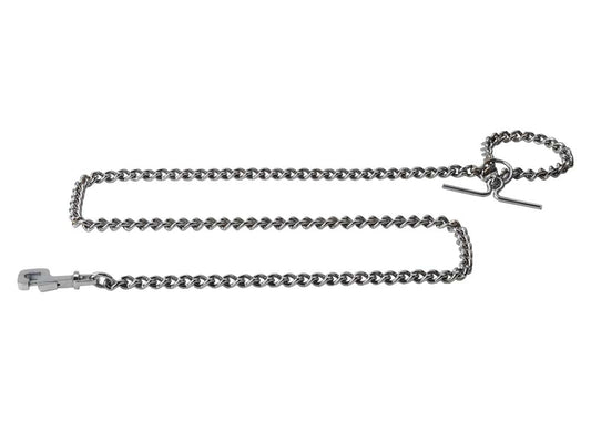 Kennel M.S. Tie Chain No.1 (4 mm, 60”) | Heavy-Duty Mild Steel Tie-Out Chain