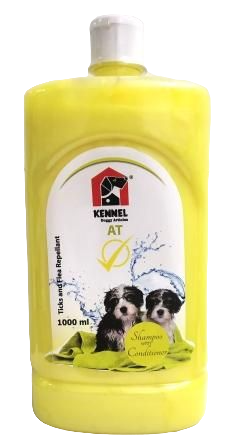 Kennel Dog Care Tick Shampoo with Conditioner – Anti-Tick & Flea Pet Shampoo for Dogs - Kennel