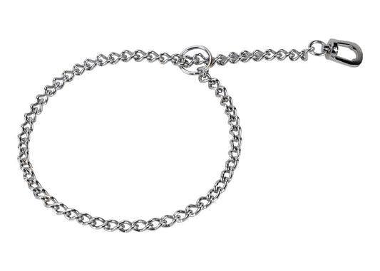 Kennel Revolving Chain Collar | Tangle-Free Stainless Steel Training Collar