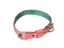 Kennel Soft Two-Color Nylon Dog Collar – Comfortable & Durable 1.25" Collar