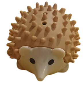 Kennel Hedgehog Dog Toy – Durable Plastic Spiky Chew Toy for Dogs