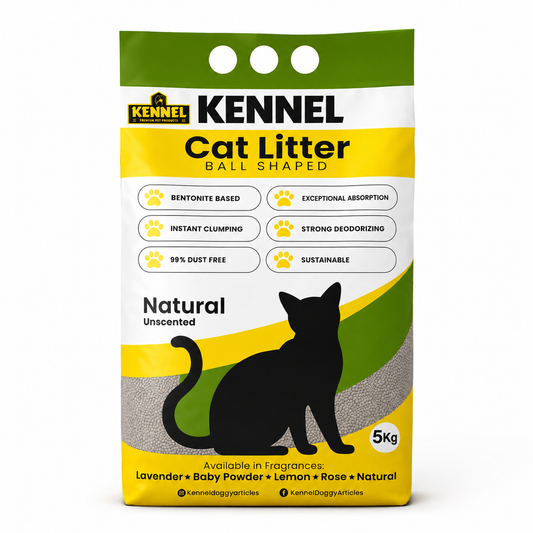 Ball Shaped Cat Litter – Bentonite, 5kg | Kennel