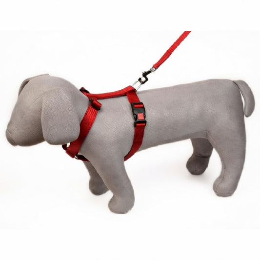 Kennel Soft Nylon 3-Way Click Lock Adjustable Harness – Secure, Comfortable & Easy-Fit Dog Harness