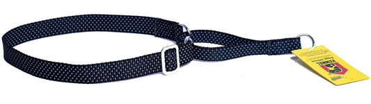 Kennel Premium Reflective Nylon Martingale Dog Collar (1 Inch) – Adjustable Slip Collar for Training & Safety