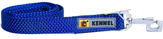 Kennel Premium Reflective Nylon Dog Leash (3/4 Inch x 48 Inch) – Strong & Safe Night Walking Leash