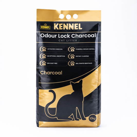 Kennel Odour Lock Charcoal Cat Litter – Activated Charcoal Clumping Litter