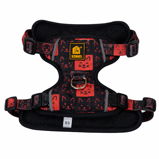 Kennel Printed Full Body Harness | Adjustable No-Pull Harness | Soft, Lightweight & Comfortable