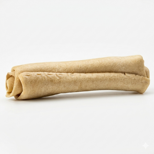 Kennel Kebab Roll Dog Chew Treats (8 pcs) – Long-Lasting Rawhide Rolls for Healthy Chewing