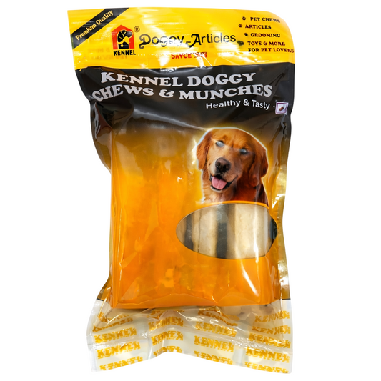 Kennel Pressed Bone – (Medium, 6 Inch) Natural Chew for Dogs (Healthy & Long-Lasting)