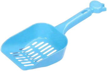 Kennel Plastic Cat Litter Scoop – Durable Cleaning Shovel for Cat Litter (Color May Vary)