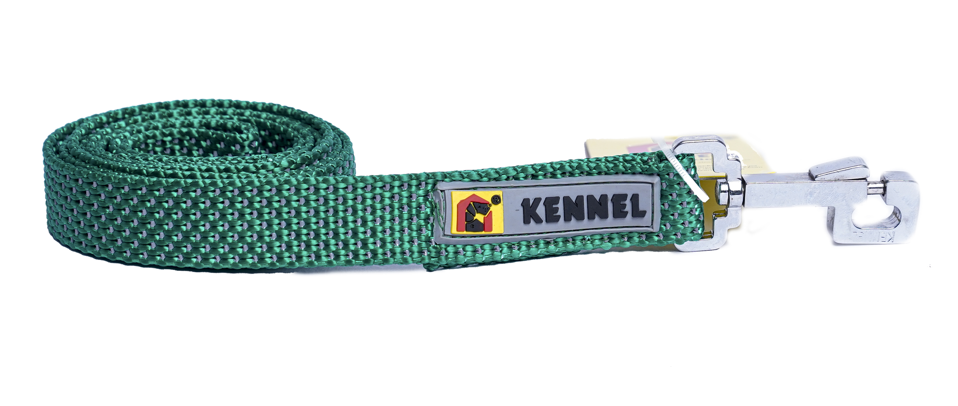 Kennel Premium Reflective Nylon Dog Leash – Lightweight & Durable Leash for Small Dogs (Premium All Over Reflective Nylon Leash) - Kennel 