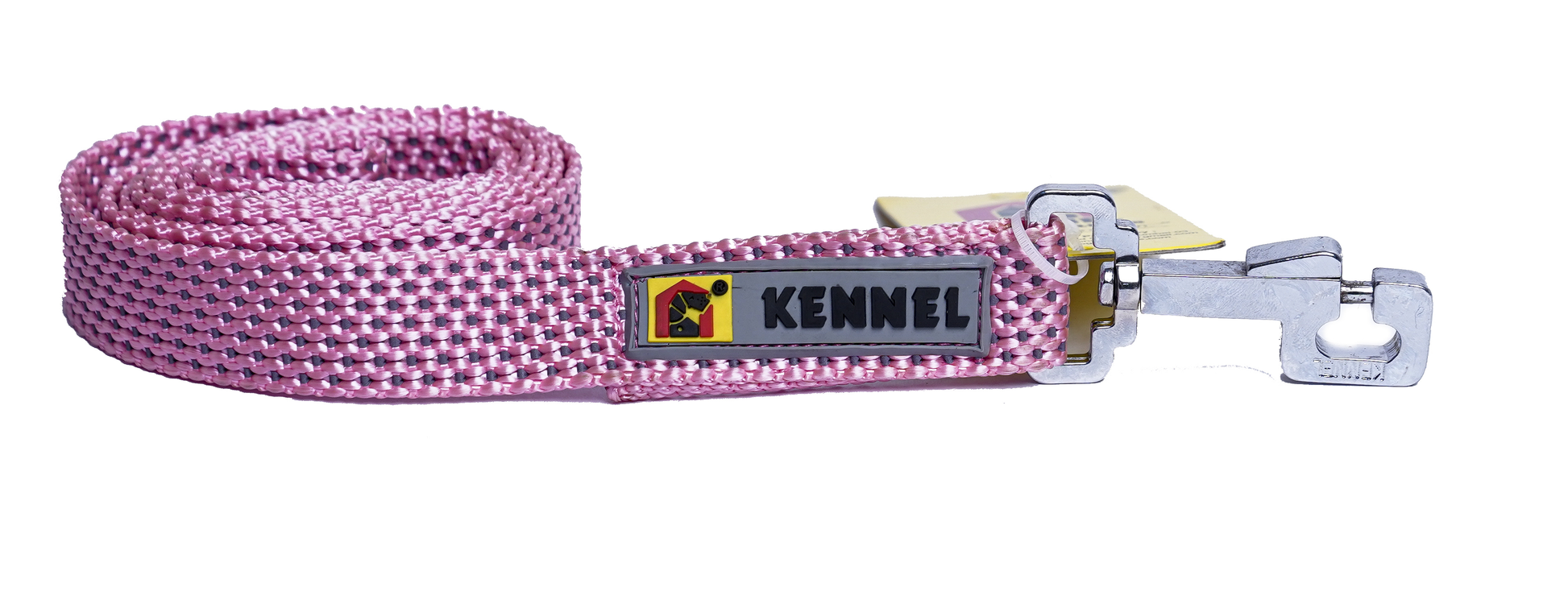 Kennel Premium Reflective Nylon Dog Leash – Lightweight & Durable Leash for Small Dogs (Premium All Over Reflective Nylon Leash) - Kennel 